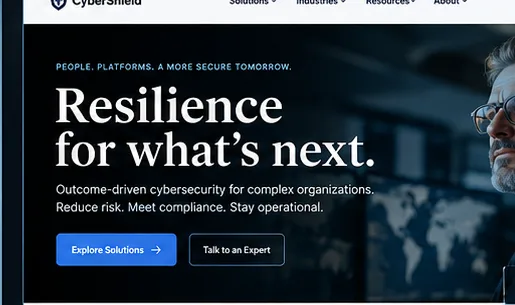 Cybersecurity: replace reassurance with evidence — illustrative website study