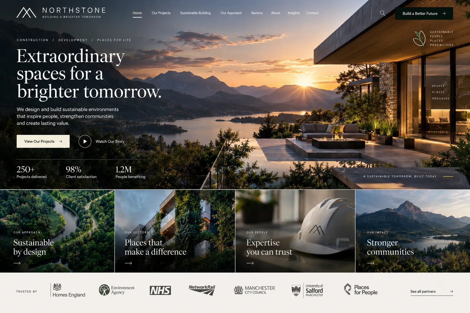 Northstone — illustrative website study