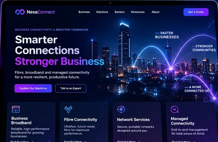 Connectivity: give each buyer a clear route — past website preview