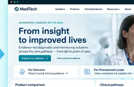 Medtech: answer the clinical and technical questions — past website preview